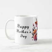 Schattigee gepersonaliseerde Moederdag-offerte/Koe Koffiemok (Links)