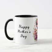Schattigee gepersonaliseerde Moederdag quote/Dog Mok (Links)