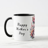 Schattigee gepersonaliseerde Moederdag quote/Pig Mok (Links)