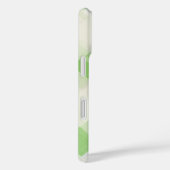 Schattigee gepersonaliseerde naam Gingham Green Cr Case-Mate iPhone Case (Achterkant / Rechts)