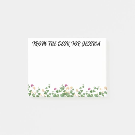 Schattigee gepersonaliseerde Post-it notities Post-it® Notes (Voorkant)