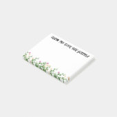 Schattigee gepersonaliseerde Post-it notities Post-it® Notes (Schuin)