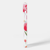 Schattigee gepersonaliseerde roze lente bloemen Case-Mate iPhone case (Achterkant / Links)