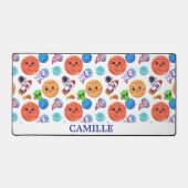 Schattigee gepersonaliseerde ruimtepatroon bureaum bureaumat (Voorkant)