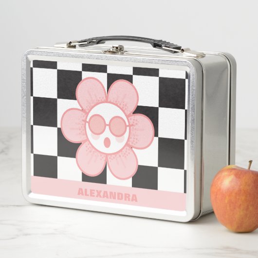 Schattigee gepersonaliseerde school metalen lunchb (In situ)