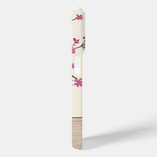 Schattigee gepersonaliseerde Shabby Chic Bloemstuk Case-Mate iPhone Case (Achterkant / Rechts)