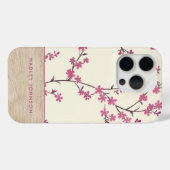 Schattigee gepersonaliseerde Shabby Chic Bloemstuk Case-Mate iPhone Case (Achterkant (horizontaal))
