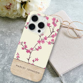 Schattigee gepersonaliseerde Shabby Chic Bloemstuk Case-Mate iPhone Case