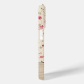Schattigee gepersonaliseerde Shabby Chic Bloemstuk Case-Mate iPhone Case (Achterkant / Rechts)