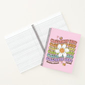 Schattigee gepersonaliseerde slaapkamp tiener notitieboek (Binnen)