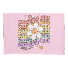 Schattigee gepersonaliseerde Sleepaway Summer Camp Kussensloop