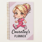 Schattigee Gepersonaliseerde Verpleegkundige Plann Planner (Voorkant)