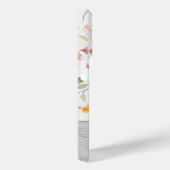 Schattigee Gepersonaliseerde Waterverf Bloemhouten Case-Mate iPhone Case (Achterkant / Rechts)