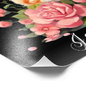 Schattigee gepersonaliseerde witte kitten kat in b foto afdruk (Hoek)