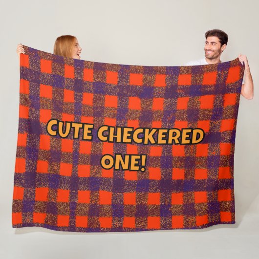 SCHATTIGEE GERUITE! FLEECE DEKEN (In situ)