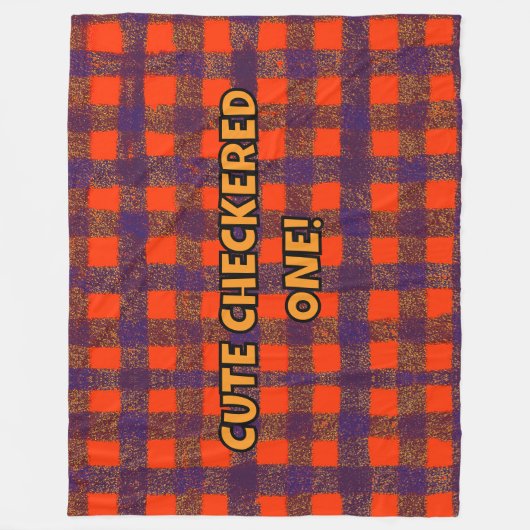 SCHATTIGEE GERUITE! FLEECE DEKEN (Voorkant)