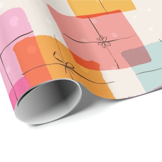 Schattigee geschenkdozen cadeaupapier (Rol Hoek)