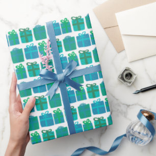 Schattigee Geschenken Hand-getrokken Kerst Feestda Cadeaupapier