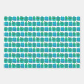 Schattigee Geschenken Hand-getrokken Kerst Feestda Inpakpapier Vel (Voorkant 2)