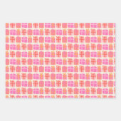 Schattigee Geschenken Hand-getrokken Kerst Feestda Inpakpapier Vel (Voorkant)