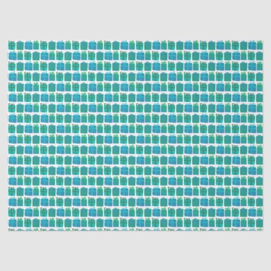 Schattigee Geschenken Hand-getrokken Kerst Feestda Tissuepapier (Voorkant)