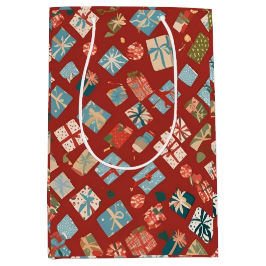 Schattigee geschenkzak medium cadeauzakje (Voorkant)