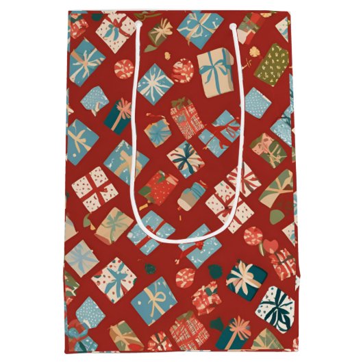 Schattigee geschenkzak medium cadeauzakje (Achterkant)