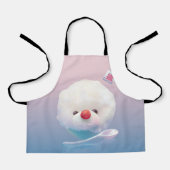 Schattigee geschoren ijshond schort (Voorkant)