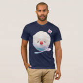 Schattigee geschoren ijshond t-shirt (Voorkant volledig)