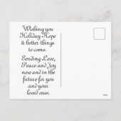 Schattigee gesmolten Snowman Oude Zijde Pet Feestdagenkaart (Achterkant)