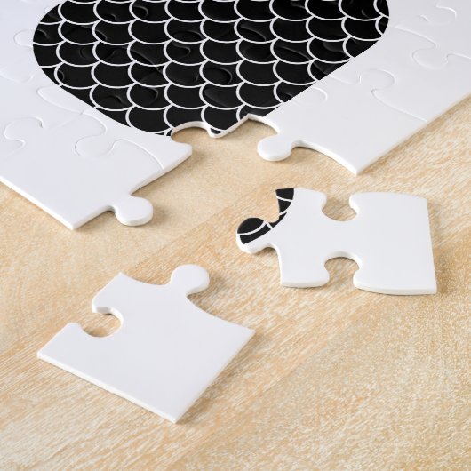 Schattigee getextureerde ananas,  collectie. legpuzzel (Zijkant)