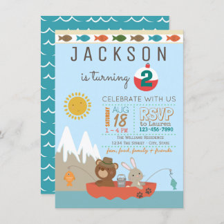 Schattigee Geviste verjaardagsfeestuitnodigingen Kaart