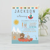 Schattigee Geviste verjaardagsfeestuitnodigingen Kaart (Staand voorkant)