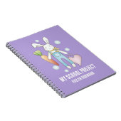 Schattigee gevulde dierlijke konijntje Kinder Notitieboek (Rechterzijde)