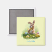 Schattigee gevulde paashaas magneet (Voorkant / Achterkant)