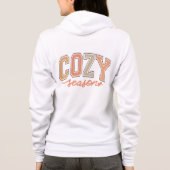 Schattigee "Gezellig Seizoen" Herfst / Herfstritss Hoodie (Achterkant)