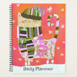 Schattigee gezellige Cat Daily Planner