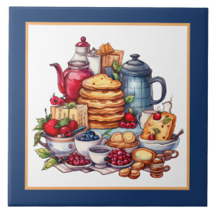 Schattigee gezellige keuken home business crafting tegeltje