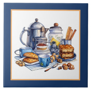 Schattigee gezellige keuken home business crafting tegeltje