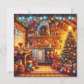 Schattigee Gezellige Kitsch Kerst Feestelijke Keu (Voorkant)