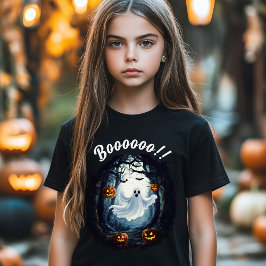 Schattigee Ghost Boo Leuke Halloween Kostuum Boy G Tri-Blend Shirt