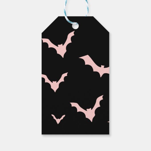 Schattigee Ghost Boo Naam Halloween Verjaardag Cadeaulabel (Achterkant)