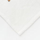 Schattigee Ghost Cat Funny Halloween outfit kostuu Fleece Deken (Hoek)