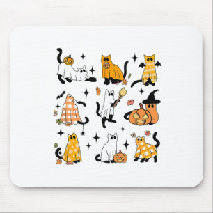 Schattigee Ghost Cat Funny Halloween outfit kostuu Muismat