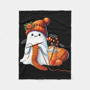 Schattigee Ghost Crochet Breien Liefhebbers Hallow Fleece Deken