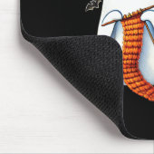 Schattigee Ghost Crochet Breien Liefhebbers Hallow Muismat (Hoek)