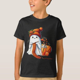Schattigee Ghost Crochet Breien Liefhebbers Hallow T-shirt