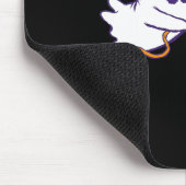 Schattigee Ghost Dog Walker Graphic Halloween Kost Muismat (Hoek)