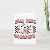 Schattigee Ghost Drink Koffie Halloween Ghost Ice  Kaart (Voorkant)