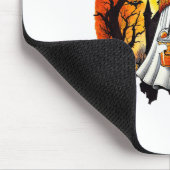 Schattigee Ghost Drink Koffie Halloween Ghost Ice  Muismat (Hoek)